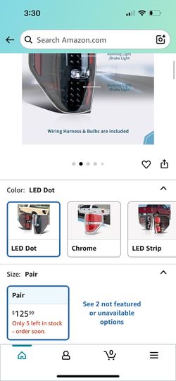 LED Brake Tail Light Compatible With 2009-2014 Ford F150 Rear tail lights