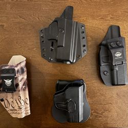 Kydex ISW and OSW holsters