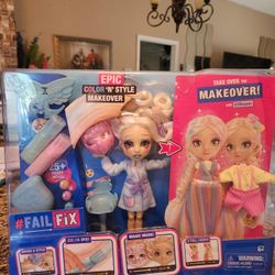 Color N Style Make Over Doll Toy