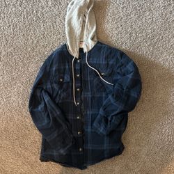 Men’s Wrangler Thermal Hooded Jacket Small