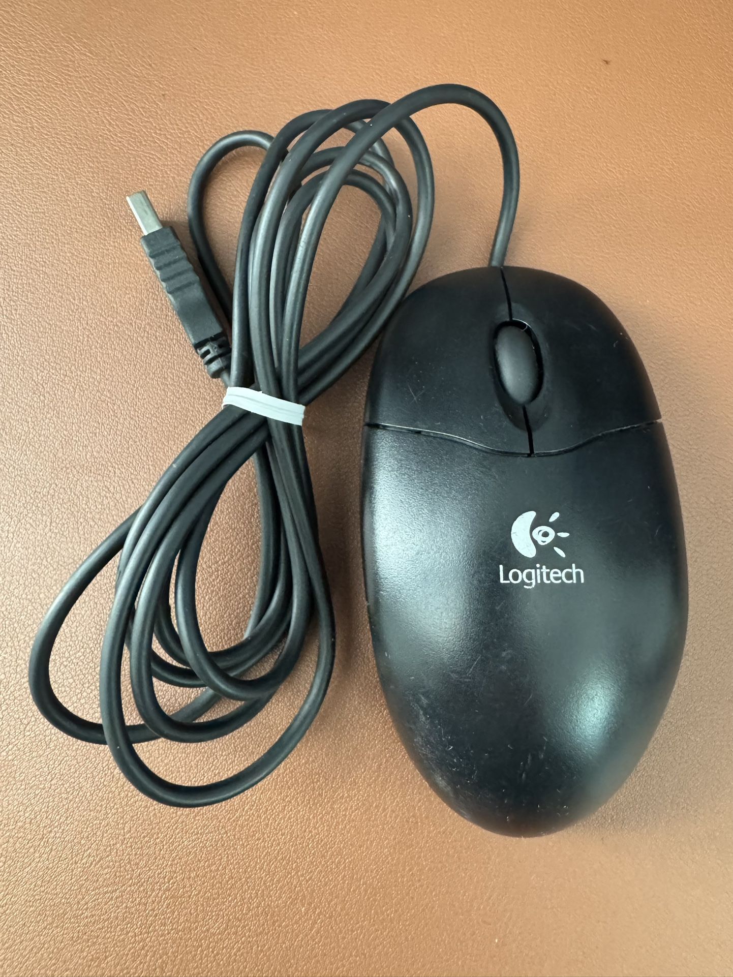 Vintage Logitech Mouse M-UV96 Wired Mouse USB – Tested & Working