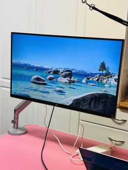LG 27MU88 Monitor With Desk Mount