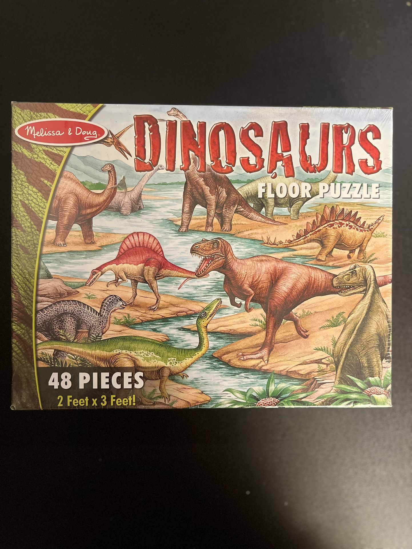 Melissa and Doug ~ Dinosaurs Floor Puzzle ~ NEW