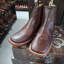 Botines De Piel De México Cómodas Rodeo 