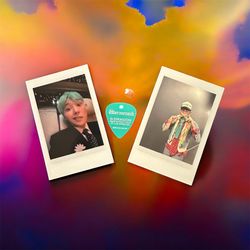 G-Dragon Ubermensch World Tour 2025 LA Concert Guitar Pick & Polaroid Pics K-Pop