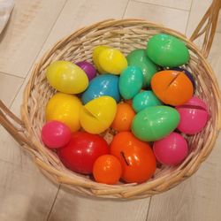 Assorted Plastic Easter Eggs