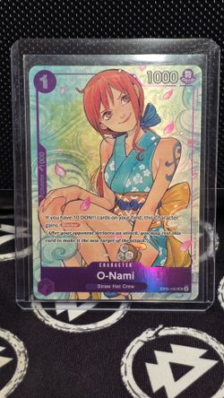 O-Nami OP05-062 UC ALT ART  Illustration Box Vol.1 One Piece CCG