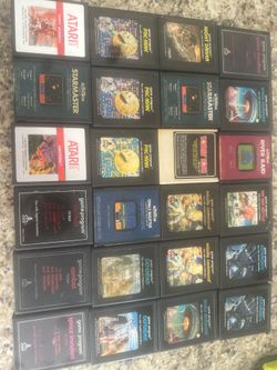 24 Atari games $5 each all or $80