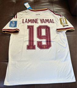 Spain Lamine Yamal 19 world cup 2026 jersey