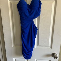 Royal Blue Formal Dress Size M