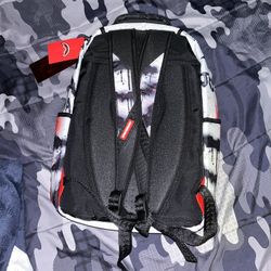 Spray-ground backpack