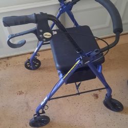 Walker_Rollerseat For Seniors Or Disabled 