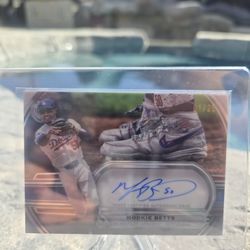 Signed Mookie Betts Card (DM WITH OFFERS)