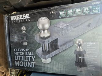 Reese Tactical Clevis & Hitch Ball Utility Mount