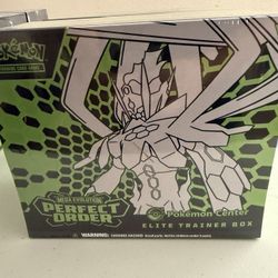 Pokemon Center Perfect Order Etb