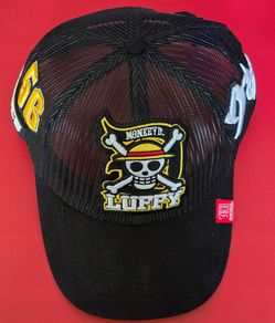 Dim Mak Worldwide × One Piece Monkey D. Luffy Mesh Trucker Snapback Hat