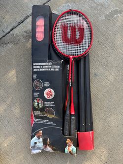 Wilson outdoor badminton set