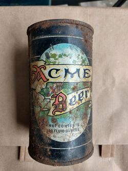 Antique Acme Beer Can