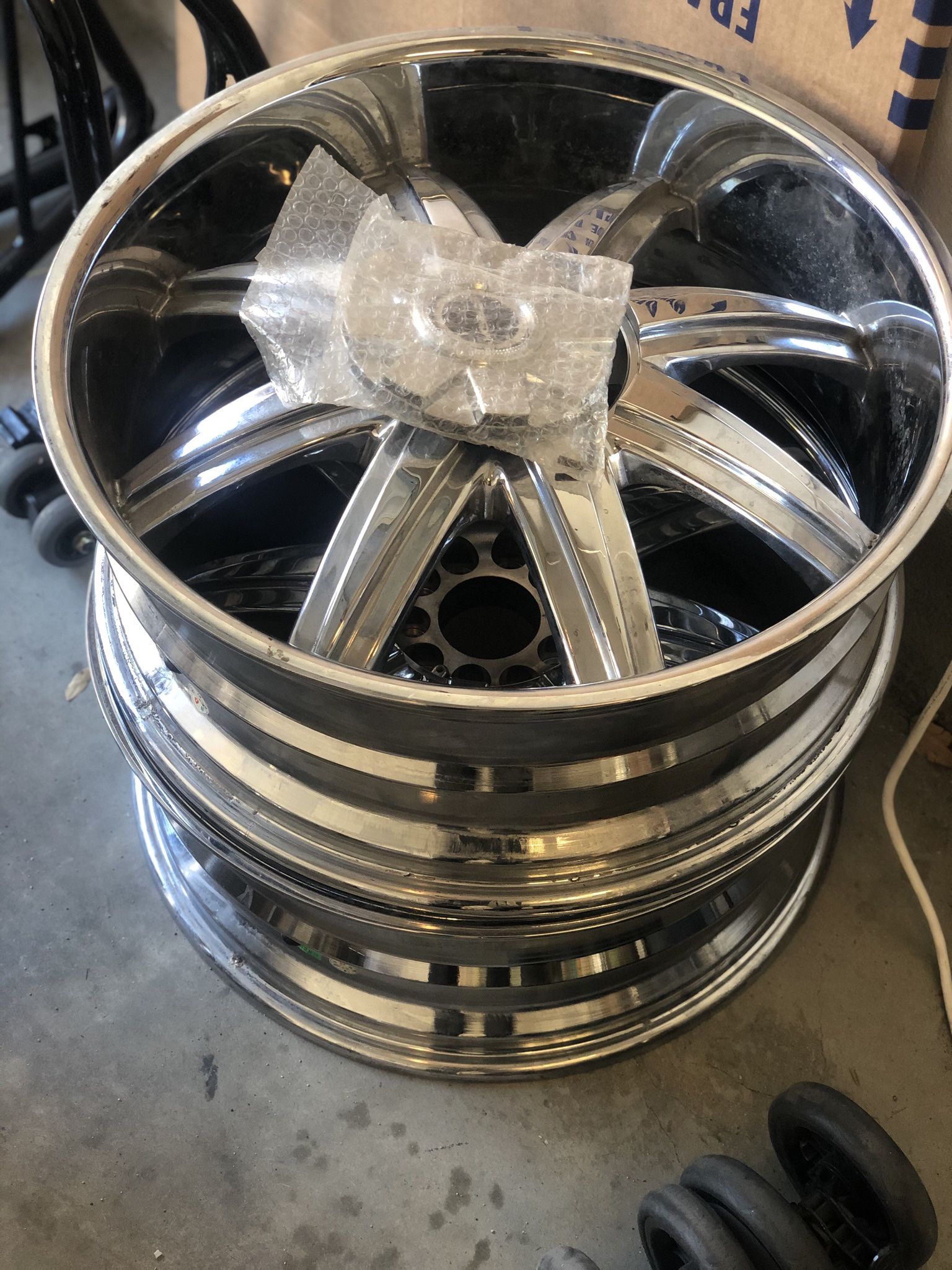 22” Truck/SUV Chrome Rims