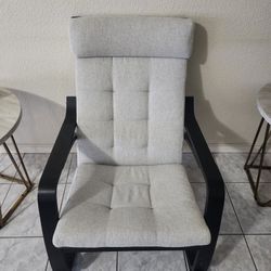 Ikea Armchair, black-brown/Gunnared beige