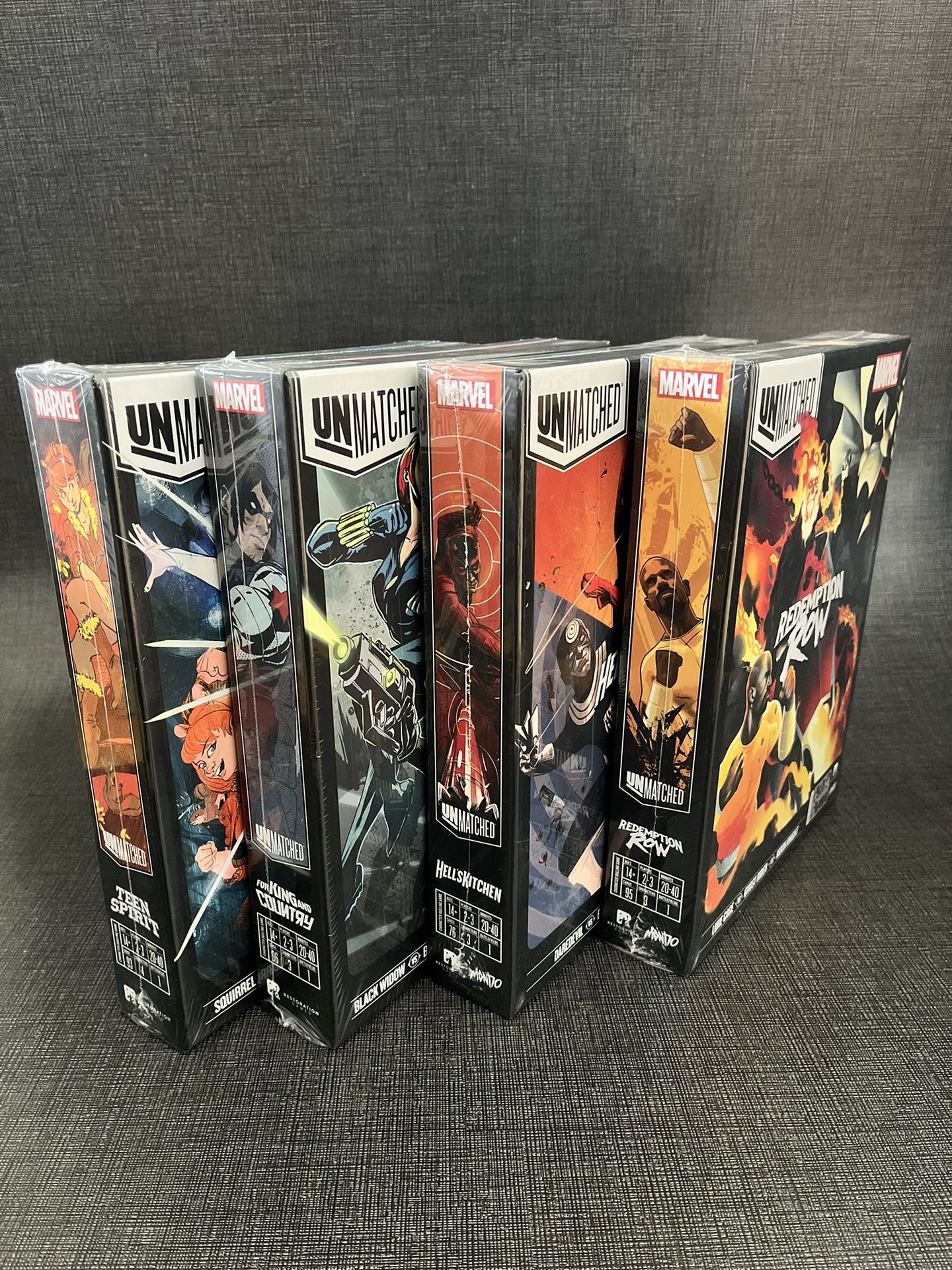 Unmatched: Marvel 4-Box Bundle - An Asymmetrical Miniature Fighting Game For 2-4