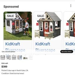 Kidscraft Wooden Playhouse