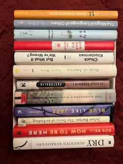 12 books good condition