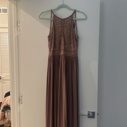 Brown Prom Dress/ Formal dress Size 4-6