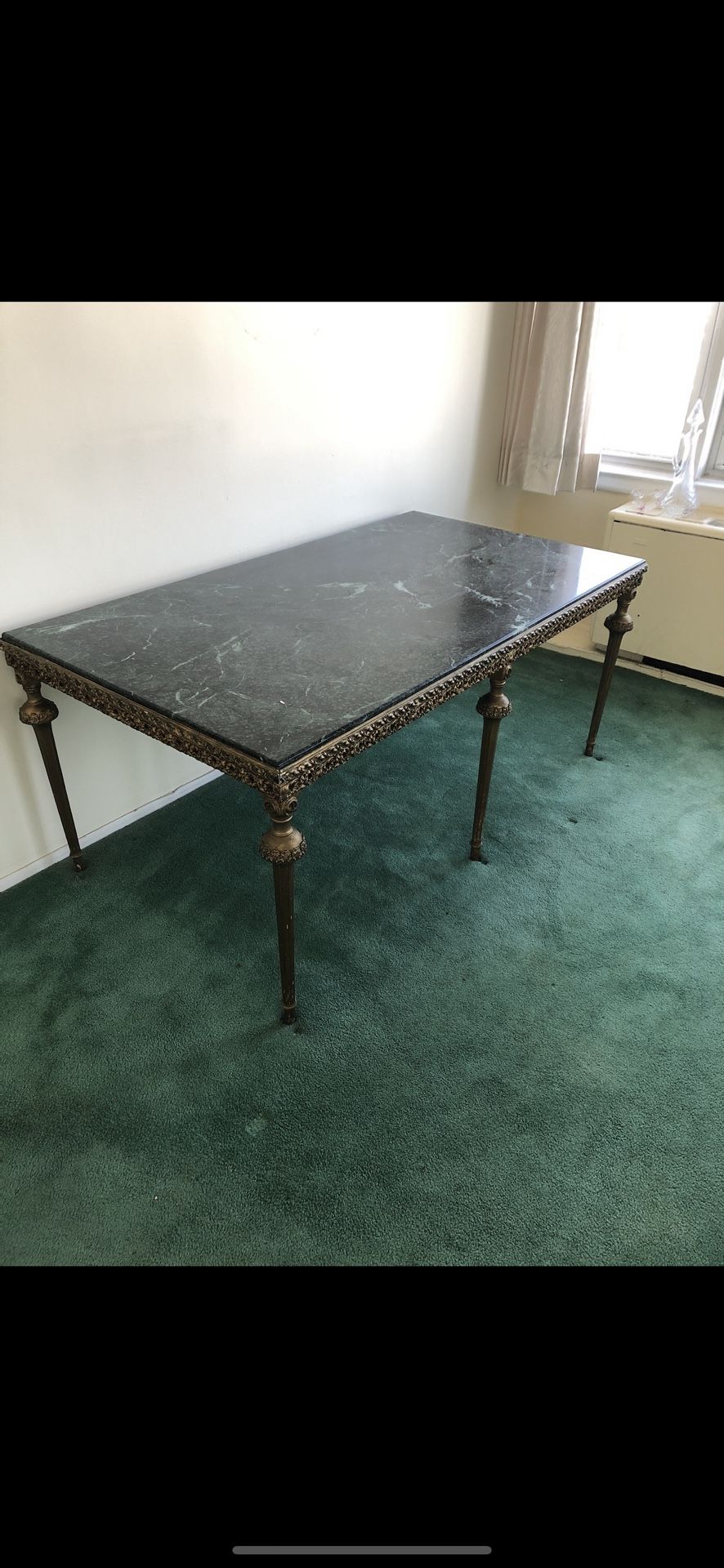 Stunning Antique Marble Table