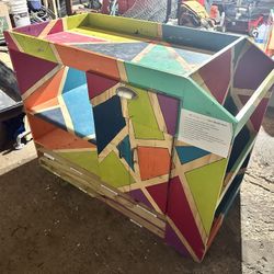 Custom Built Art Cart