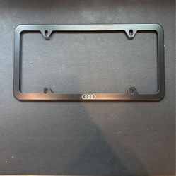 Audi OEM License Plate Cover