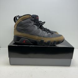 Jordan Retro 9 Olive Shoes 209045