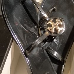 TORY BURCH MINI MILLER JELLY THONG SANDAL WMNS SIZE 9