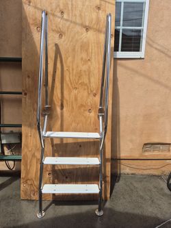 3 Steps STAINLESS BOAT LADDER