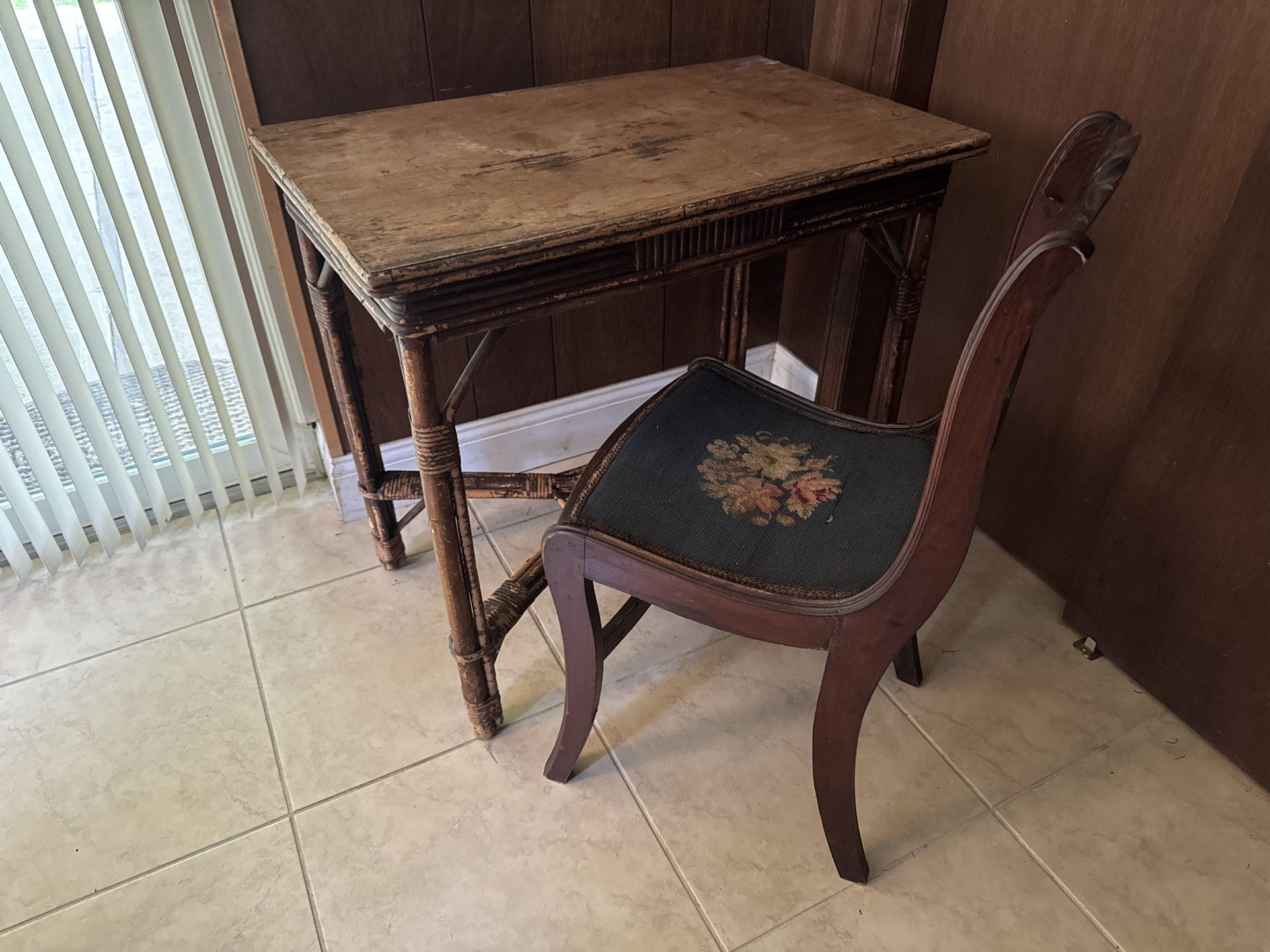 Table with Chair