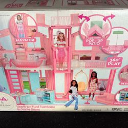 Barbie Hearth & Hand Townhouse Playset with 3 Levels and 40+ Pieces