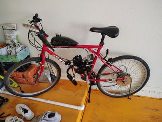 Gas powered bicycle