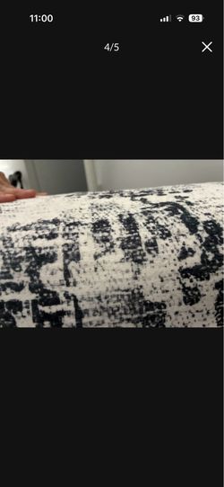 New Rug 9x12 navy blue, white,gray color