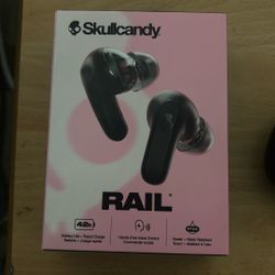 Skull candy Rail Earbuds Black
