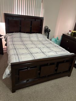 Queen bed frame