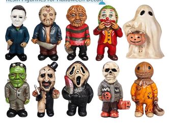 Horror Movie Garden Statue, 10pcs