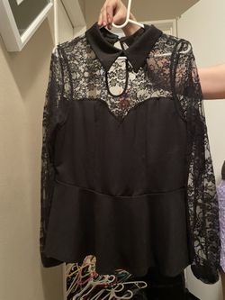 Plus size Lace top