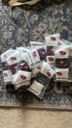 Chrome heart socks