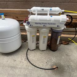 I spring water filtration