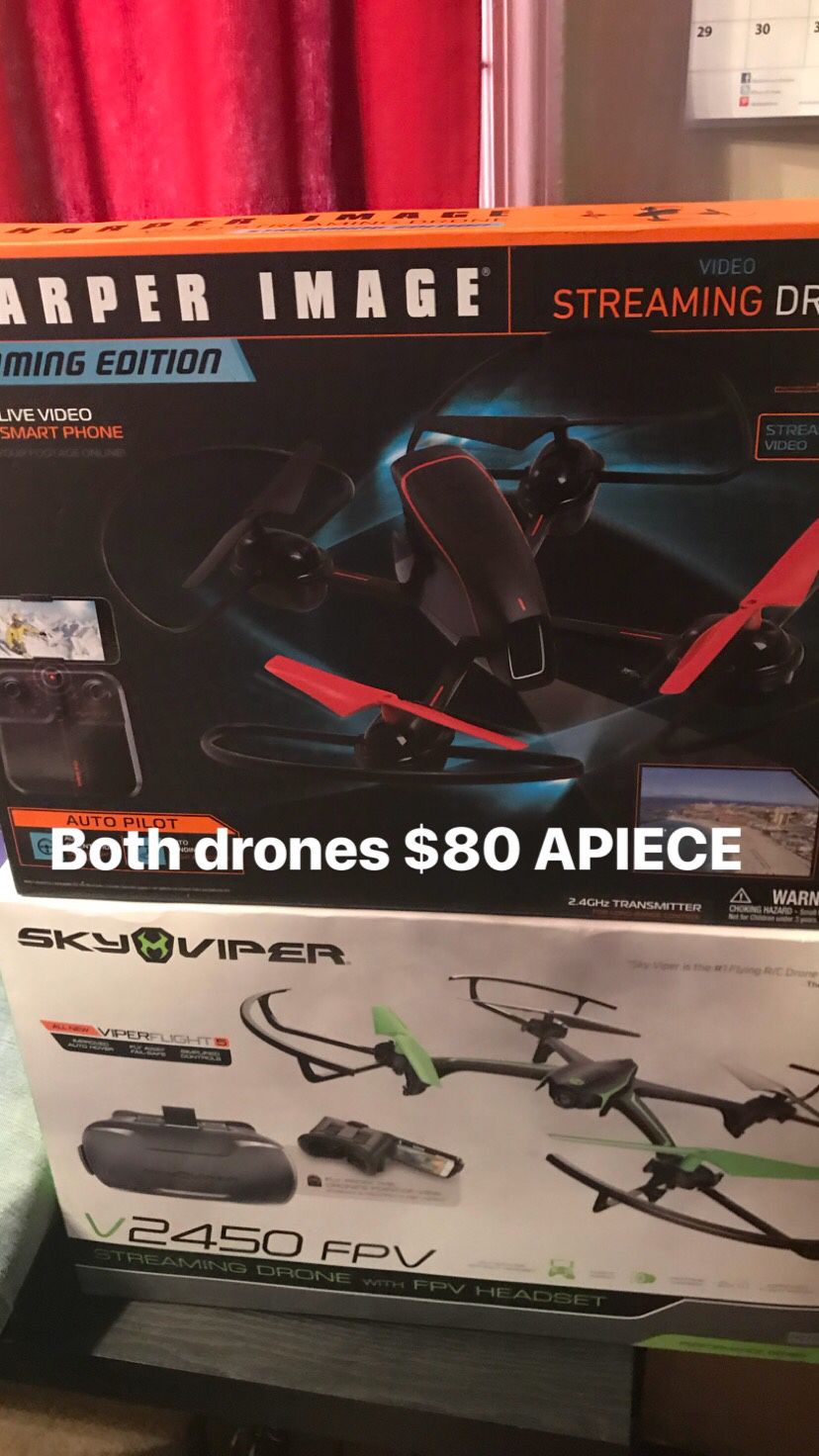 2 different type of drones