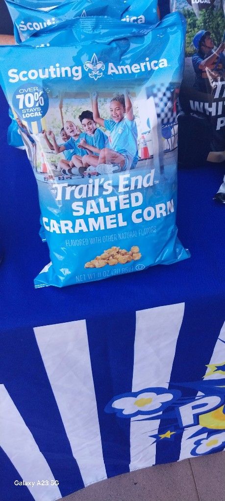Girls Scouts Popcorn Sale Only Today