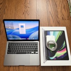 MacBook Pro 13” 2020 M1/16GB RAM/1TB SSD/Fully Functional/Original Charger&Box