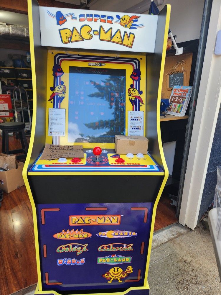 Pac Man ArcadeUp Arcade Games