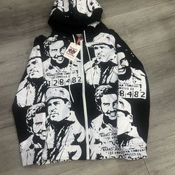 Asaali Hoodie Cartel Oreo Black And White 