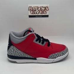 Jordan 3 Retro SE Fire Red (PS) Sz. 3Y